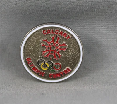 Broche dos Jogos Olímpicos de Calgary - Centro Olímpico de Calgary - Broche estampado - Imagem 1 de 3