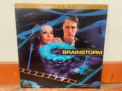 BRAINSTORM Laserdisc 1991 MGM/UA Home Video Christopher Walken Natalie Wood Foto 1 de 3
