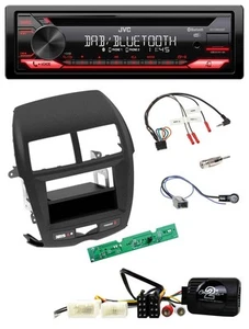 JVC CD DAB USB Bluetooth Lenkrad Autoradio für Mitsubishi ASX 2010-2014 - Bild 1 von 10
