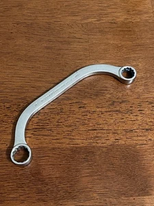 Proto Tools 1725 Half Moon Curved Obstruction Wrench 7/16" x 1/2” USA -FREE SHIP - Picture 1 of 10