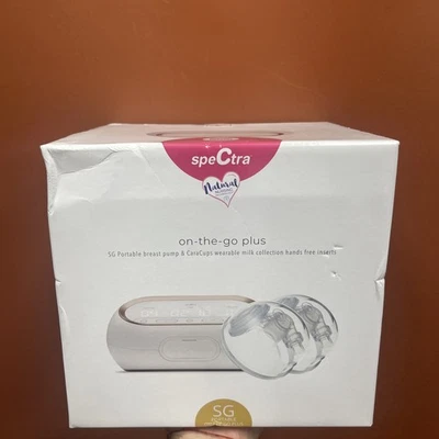 Spectra on-the-go Plus SG Portable Breast Pump Hands Free NEW FACTORY SEALED - Image 1 of 4