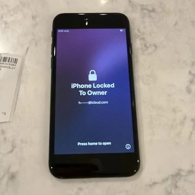 Apple iPhone SE 3ª Generación - Negro - 64 GB - tal cual para salvamento/piezas/desmontaje Foto 1 de 4