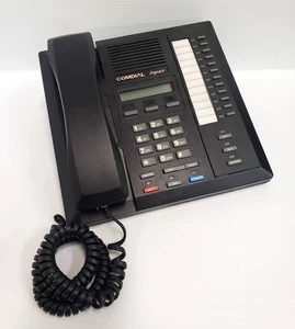 Comdial Impact 80125-GT Phone MZ122 Black Corded Desk Telephone - Picture 1 of 9