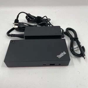 Lenovo ThinkPad Universal USB-C Dockingstation 40AY0090US - Bild 1 von 4