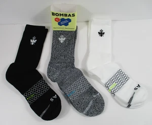 - Neu Bombas L mittelschwer Hex Tec Allzweck 3 Paar Crew-Socken W 11-13/M 9,5-13 - Bild 1 von 2