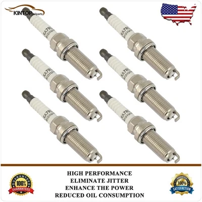 6x bujías de iridio y platino para Infiniti G25 2,5 L 2011-2012 Foto 1 de 4