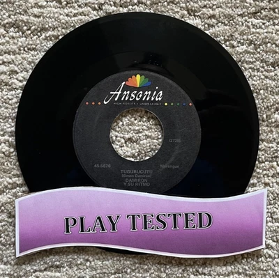 Damiron Y Su Ritmo LATIN MERENGUE 45 rpm: Tugurucutu /Que Siga La Fiesta ANSONIA Foto 1 de 3
