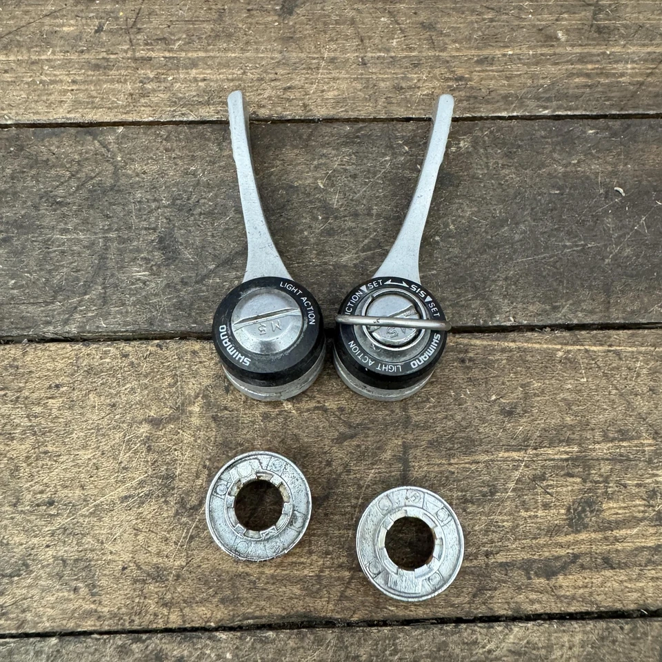 Juego de cambios de tubo descendente Shimano SL-S434 de acción ligera 6 velocidades SIS 6s vintage Foto 1 de 4