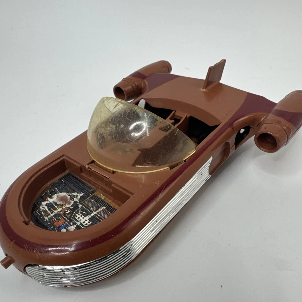 Vehículo Kenner Star Wars Landspeeder 1978 de colección hecho en EE. UU. vendido para piezas Foto 1 de 4