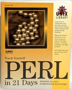 Teach Yourself Perl in 21 Days SAMS Publishing (1994, Paperback) - Picture 1 of 1