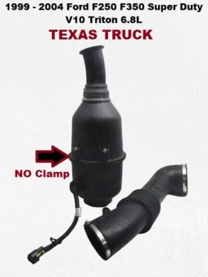 Корпус коробки воздухоочистителя XC3U9A612BA 99–04 Ford F250 F350 V10 Triton без зажима - Изображение 1 из 4