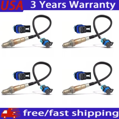 Sensor de oxigênio 4 peças para Chevrolet Traverse Buick Enclave GMC Acadia 3.6L V6 EUA - Imagem 1 de 4