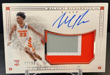 2016 National Treasures Collegiate Malachi Richardson RC Patch Auto /99 Syracuse
