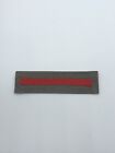 Vintage East German Para-Military (Combat Group) Rank Patch Red 1 Stripe
