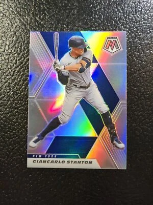 GIANCARLO STANTON 2021 Panini Mosaic Baseball #118 Silver Prizm New York Yankees - Image 1 of 3