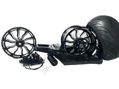 BUSA 300 OSD FAT TIRE KIT BLACK CONTRAST INFERNO WHEEL 1999-2007 SUZUKI HAYABUSA Foto 1 de 4
