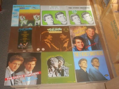 EVERLY BROTHERS europe lot 9x LP devoted to you GREATEST HITS reunion MEMORIES - Image 1 of 4