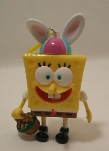 Spongebob Sponge Bob Square Pants Minifigure Key Chain Keychain 2005 Viacom  - Bild 1 von 5