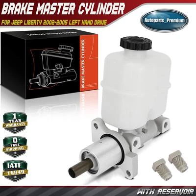 1x Brake Master Cylinder w/ Reservoir for Jeep Liberty 2002-2005 Left Hand Drive - Image 1 of 4