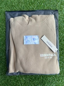 Fear of God Essentials FOG Hoodie Oak Sizes XL XXL New! SS22 - Picture 1 of 11
