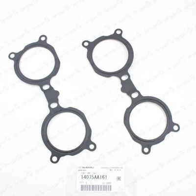 Genuine Subaru WRX STi Forester X Upper TGV to Intake Manifold Gaskets Set of 2 - Image 1 of 4