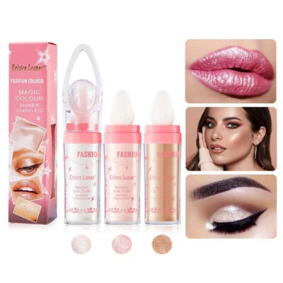 Fairy Dust Highlighter Patting Powder Body Glitter Powder Stick For Face Lips - Image 1 of 4