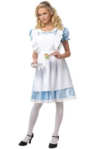 Disney Classic Alice in Wonderland Storybook Adult Costume Size Large - Picture 1 of 1