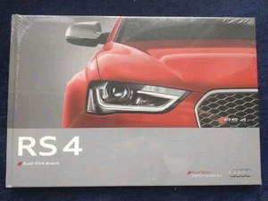 AUDI RS 4 Avant  Hardvover Prospekt / Buch 5.2012 noch in Folie OVP - Picture 1 of 11