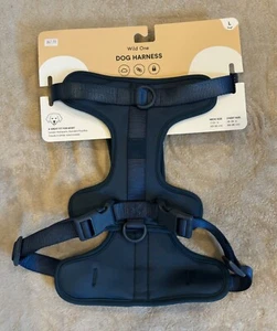 Wild One - Large Dog Harness French Bulldog Navy Dark Blue NEW - Picture 1 of 2