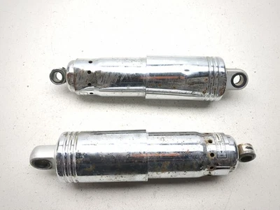 05-08 Juego de suspensiones amortiguadores traseros cromados Honda VTX1800C Foto 1 de 4