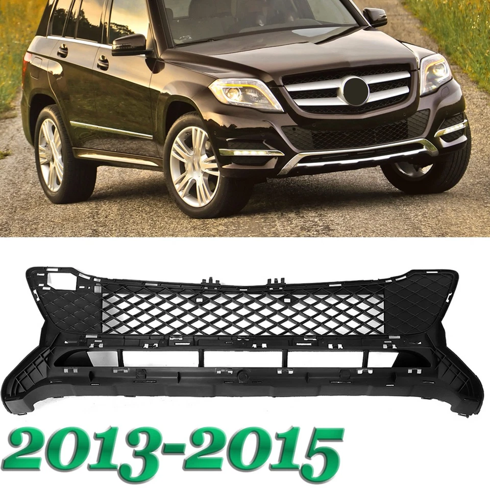 Front Bumper Face Bar Lower Grille For Mercedes Benz GLK350 2048856823 2013-2015 Foto 1 de 4
