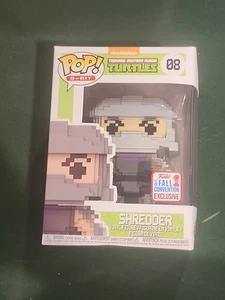 Funko Pop! 8-Bit TMNT Shredder #08 2017 Fall Convention Exclusive - Imagen 1 de 6