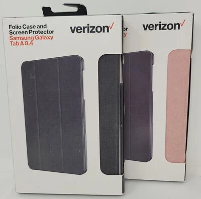 Verizon Folio Case for Samsung Galaxy Tab A 8.4" w/ Screen Protector - Image 1 of 4