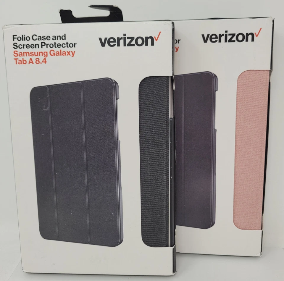 Verizon Folio Case for Samsung Galaxy Tab A 8.4" w/ Screen Protector - Image 1 of 4