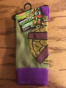Teenage Mutant Turtles - Donatello Crew Calcetines Talla: 9-11 ~TOTALMENTE NUEVOS~ - Imagen 1 de 2