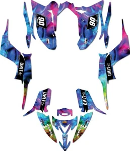 TYE STYLE sticker kit fits Yamaha Raptor 700 2013 - 2021 QUAD ATV graphics decal - Picture 1 of 4