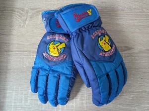 *VINTAGE* Pokémon Pikachu Academy of Athletics Winter Gloves (Kids Medium) - Picture 1 of 3