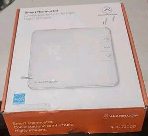 Alarm.com ADC-T2000 Smart Thermostat Energy Star Efficient HVAC  UNTESTED AS IS - Picture 1 of 8