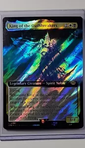 MTG Magic the Gathering Il Signore degli Anelli Surge Foil Re degli Oathbreakers - Foto 1 di 3