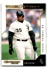2003 DONRUSS TEAM HEROES FRANK THOMAS CHICAGO WHITE SOX #124