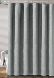GRAY WATERPROOF FABRIC SHOWER CURTAIN 72 X 72~ Polyester #S22 - Picture 1 of 2