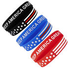 3pc Letter Silicone Bracelets 4th Of July Bracelets Americanism Bracelets