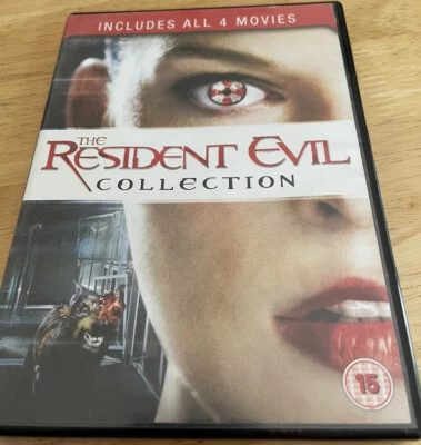 Resident Evil: 1-4 Collection DVD (2011) Sienna Guillory, Anderson (DIR) cert - Image 1 of 4