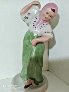 Porcelain Figurine Daryushka Original Vintage Stamp Kiev Rare Ussr 48s Gorodnitn - Picture 1 of 7