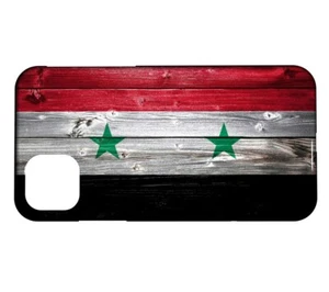 Hülle für iPhone 15 14 Pro Max 13 12 11 XR XS X 7 8 6 FLAGGE SYRIEN 02 - Bild 1 von 1