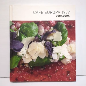 Cafe Europa 1989 Danish Cookbook Recipes Hardcover 2007 Signed by Jens Norgaard - Picture 1 of 13