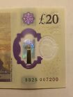 James bond £20 New Note With Rare BB and 007 On Serial Number