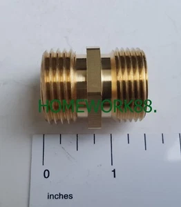 1-100 PCS 3/4" MALE IP X 3/4" MHT GARDEN HOSE THREADED ADAPTERS - LEAD FREE - Picture 1 of 5