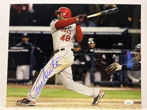 Torii Hunter Signed Los Angeles Angels 11x14 Photo JSA - Picture 1 of 5