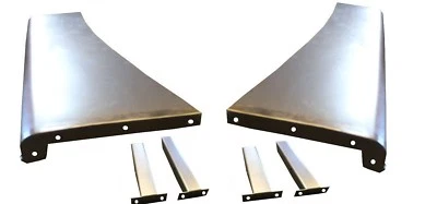 1936 1937 1938 Dodge Pickup Truck Steel Running Board Set 36,37,38 - Made in USA Foto 1 de 2